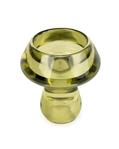 Candlelight Large Mushroom Tealight Holder - Amber
